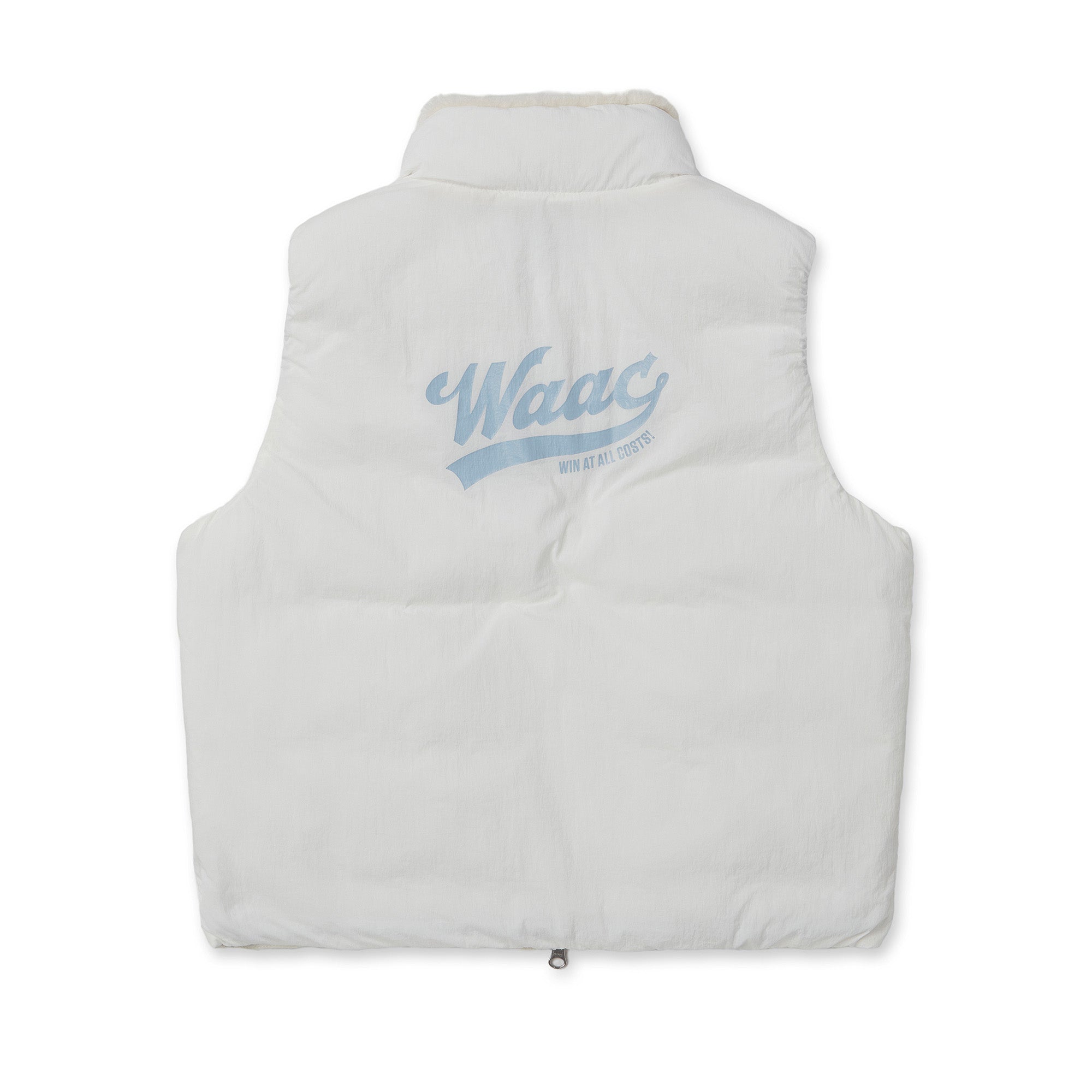 WOMEN パデッドアウターベスト アイボリー