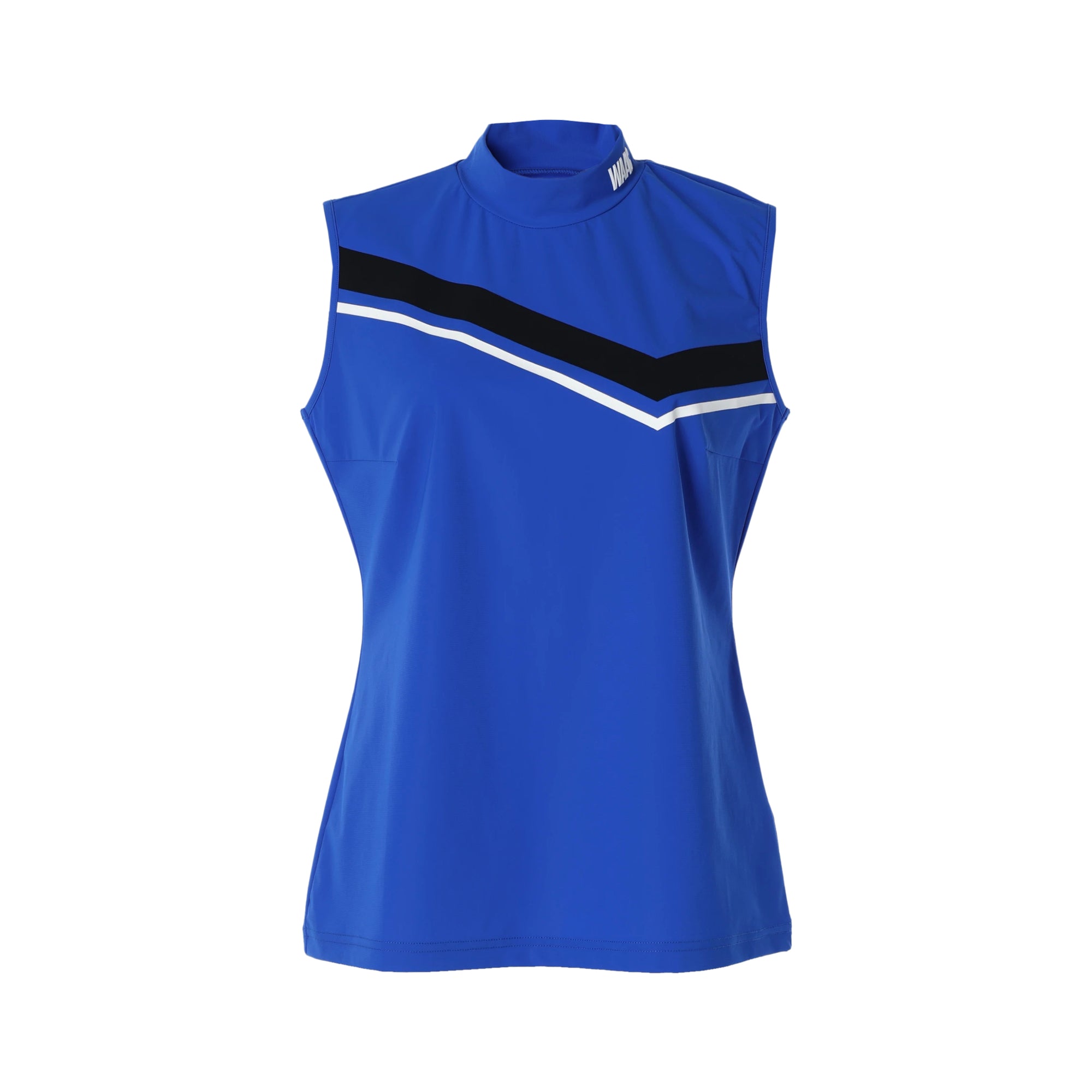 WOMENS Carvicoスムース ノースリーブモックネック ロイヤルブルー/072242090