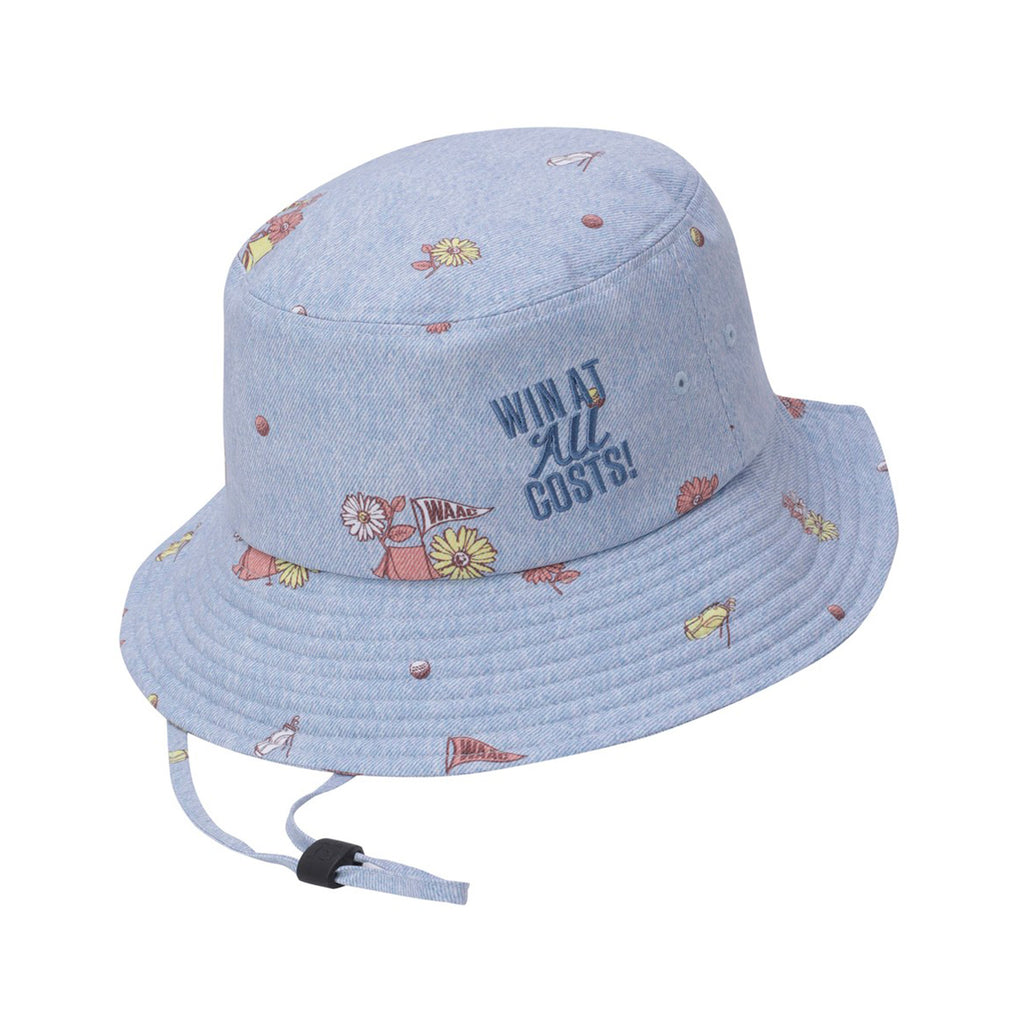 希少！！PEACEMINUSONE バケットハット N2 9137 アクア（PEACEMINUSONE  