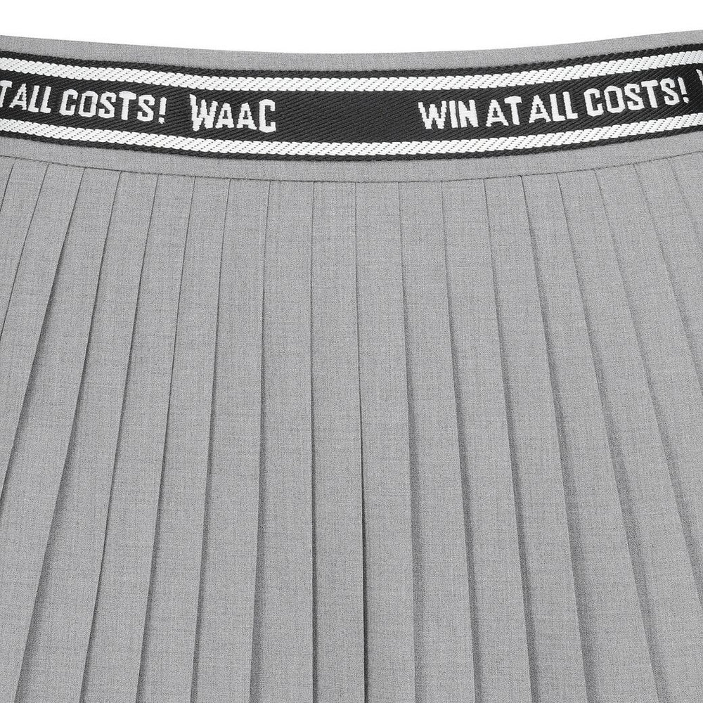 WOMEN バントプリーツキュロットスカート ブラック