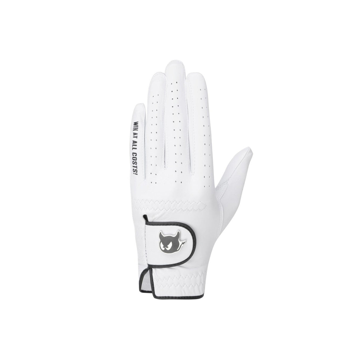 MEN ボールマーカーゴルフグローブ ホワイト 