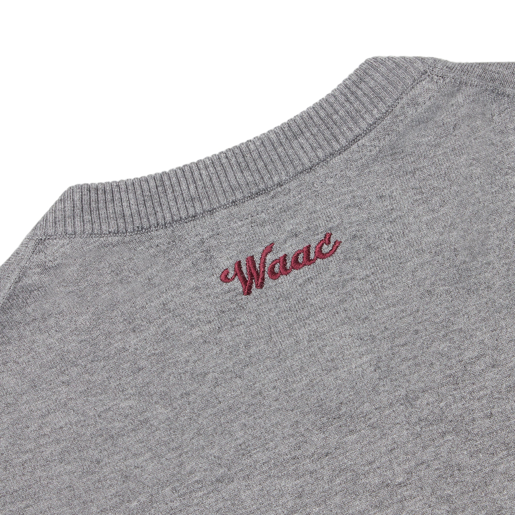 WOMEN ESSENTIAL ニットカーディガン グレー