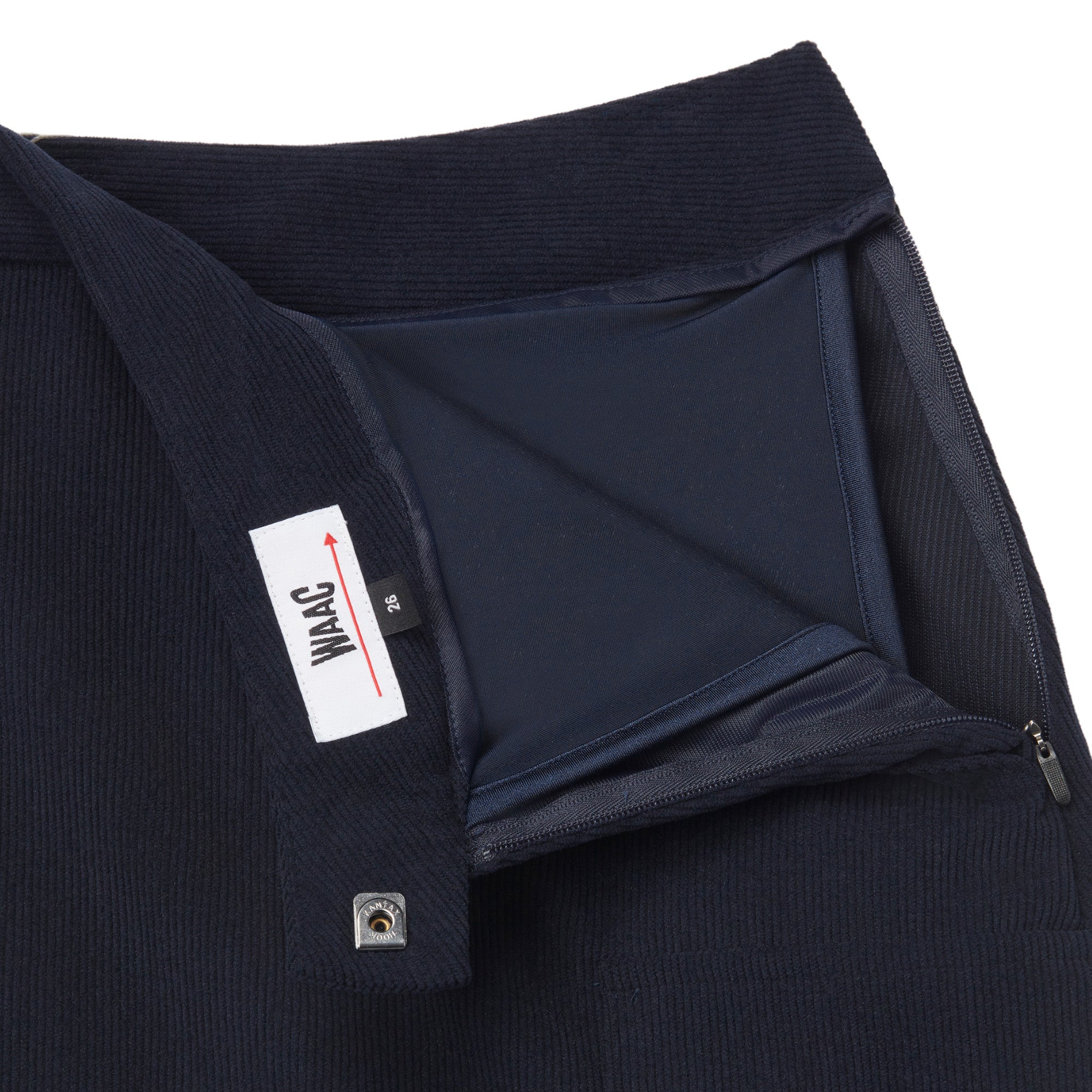 WOMEN コーデュロイスカート ブラック