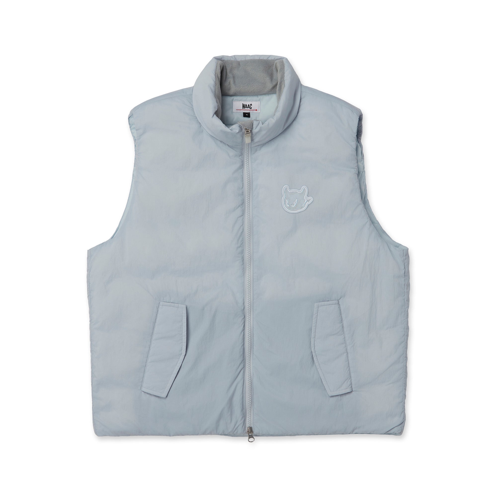 MEN パデッドアウターベスト ライトブルー