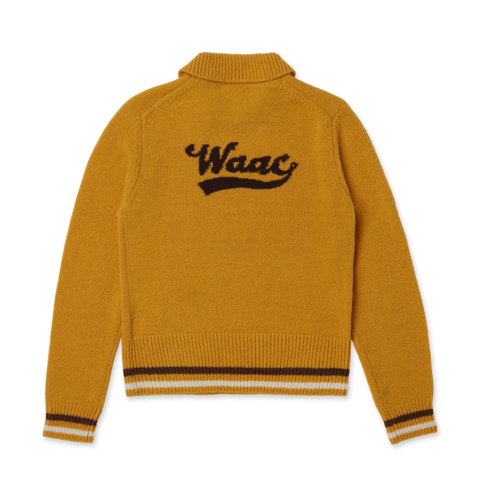 WOMEN ブークレカラーニット マスタード