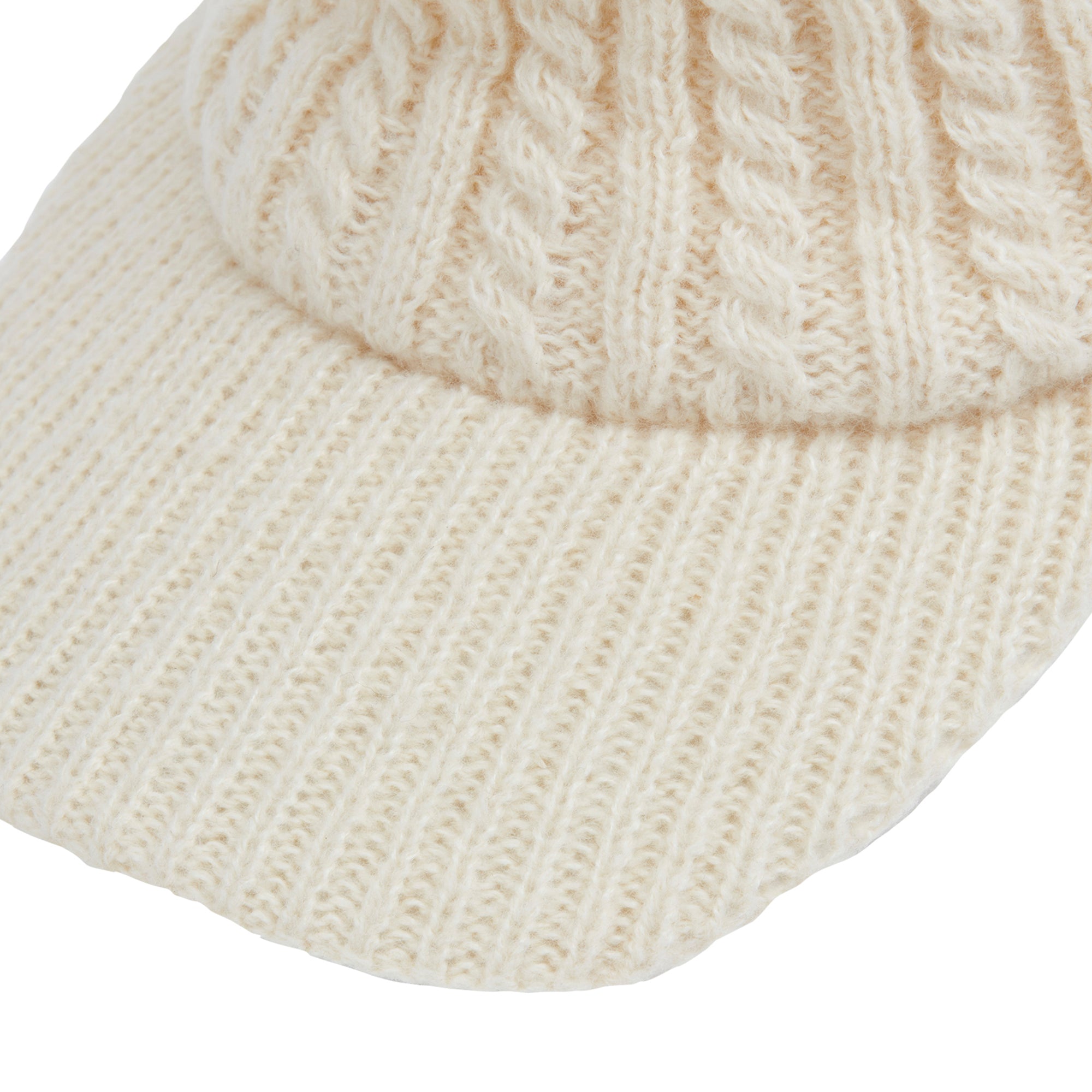 UNISEX イヤーフラップバイザー アイボリー