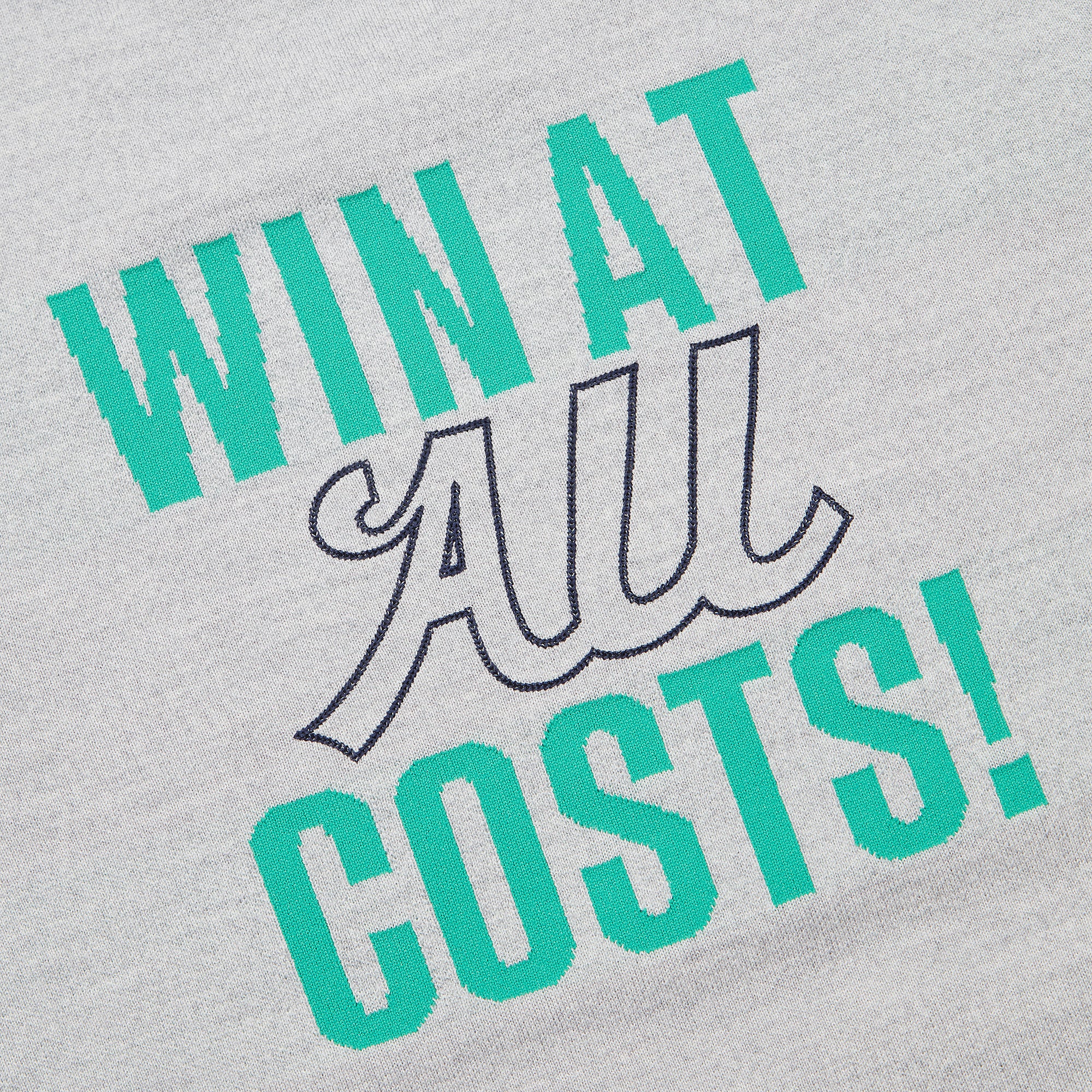 MEN ダブルフェイススウェットライクニットプルオーバー ライトブルー