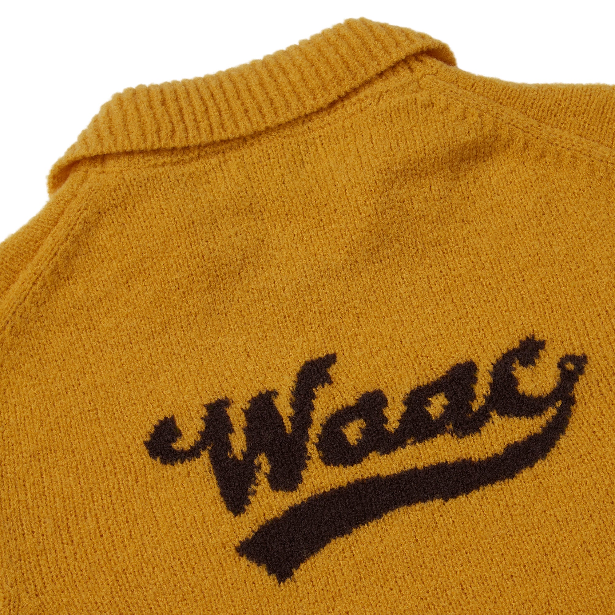 WOMEN ブークレカラーニット マスタード