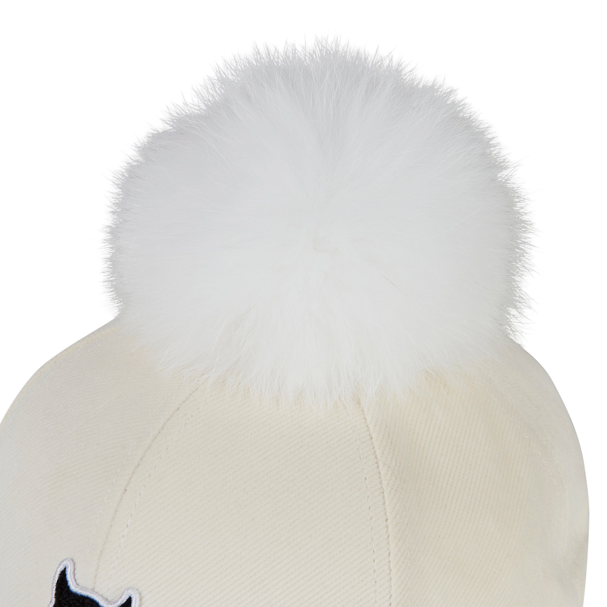 UNISEX ポンポンキャップ ブラック