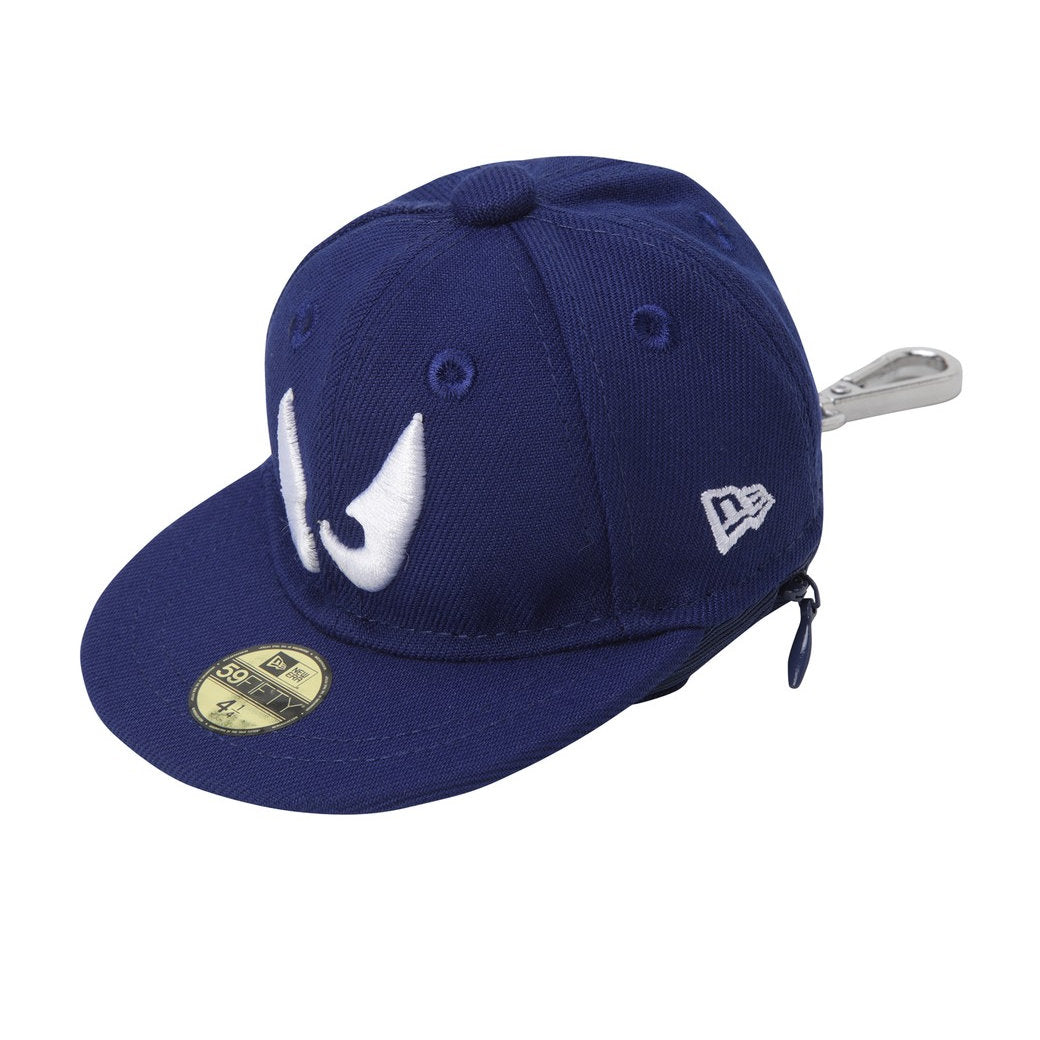 25SS 新作】UNISEX NEW ERA FACE WAACKY CAPボールポーチ ブルー