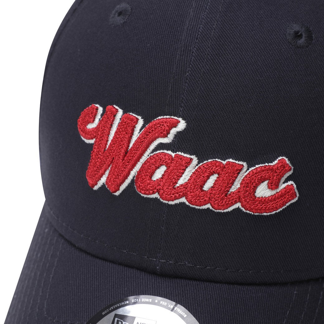 25SS 新作】UNISEX NEW ERA 940 コットンロゴキャップ ネイビー