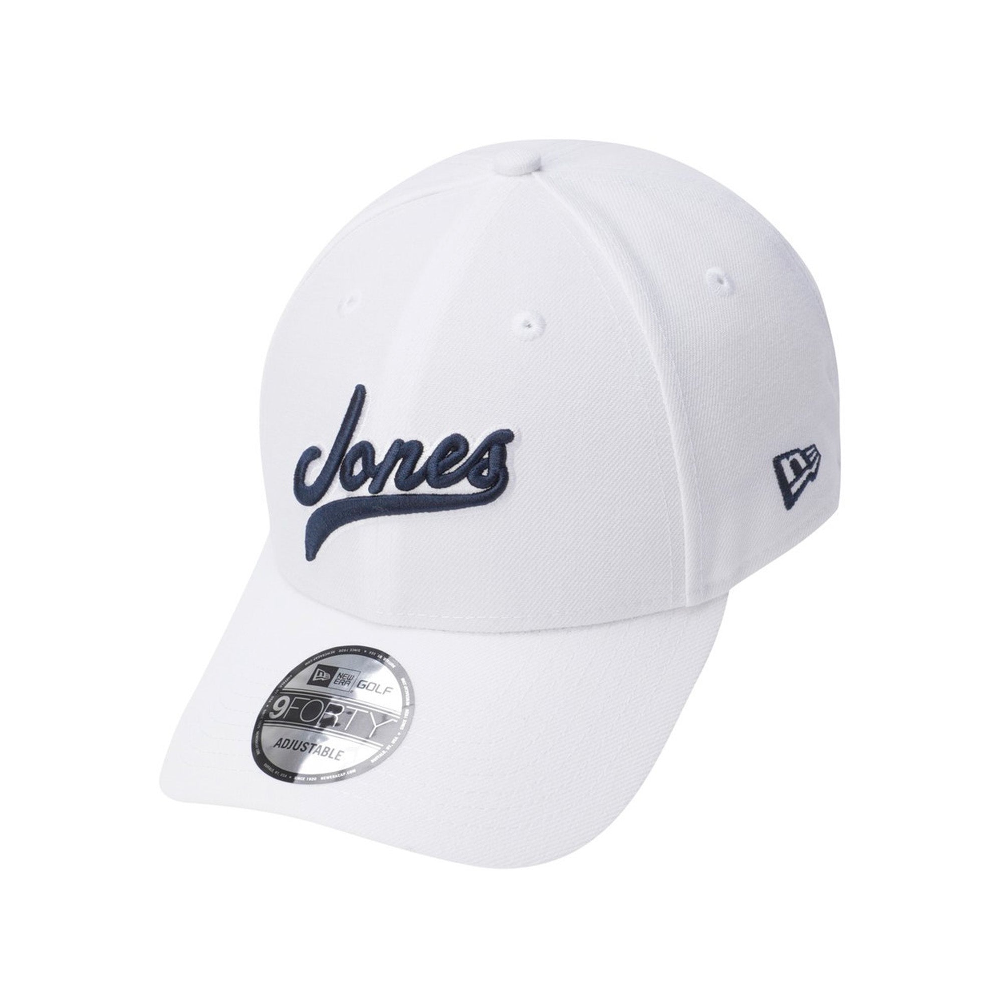 【25SS 新作｜WAAC X JONES】UNISEX NEW ERA 940 キャップ ホワイト