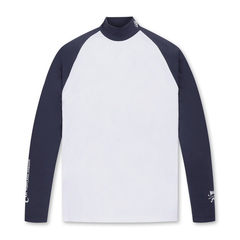 【25SS 新作｜WAAC X JONES】MEN ベースレイヤーモックネック ネイビー