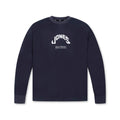 【WAAC X JONES】MEN クルーネックスウェット ネイビー