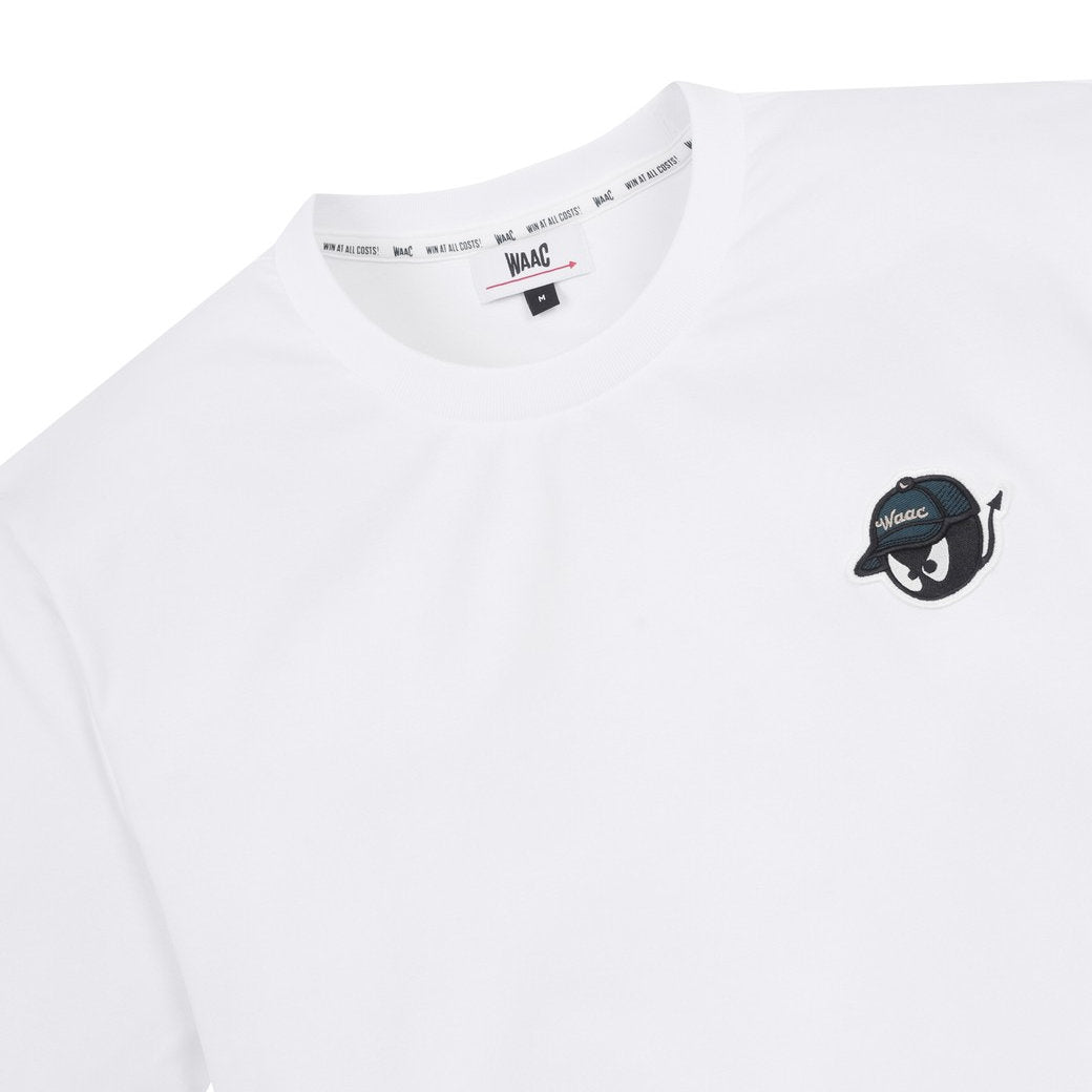 25SS 新作】UNISEX バックロゴクルーネックTシャツ ホワイト