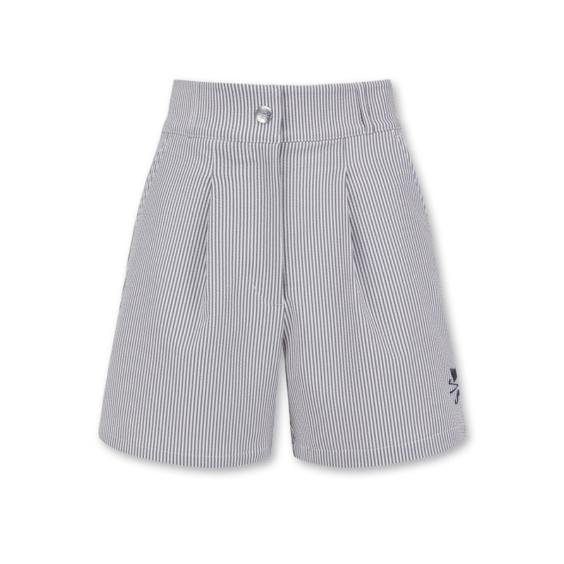 【25SS 新作｜WAAC X JONES】WOMEN シアサッカーショートパンツ ホワイト