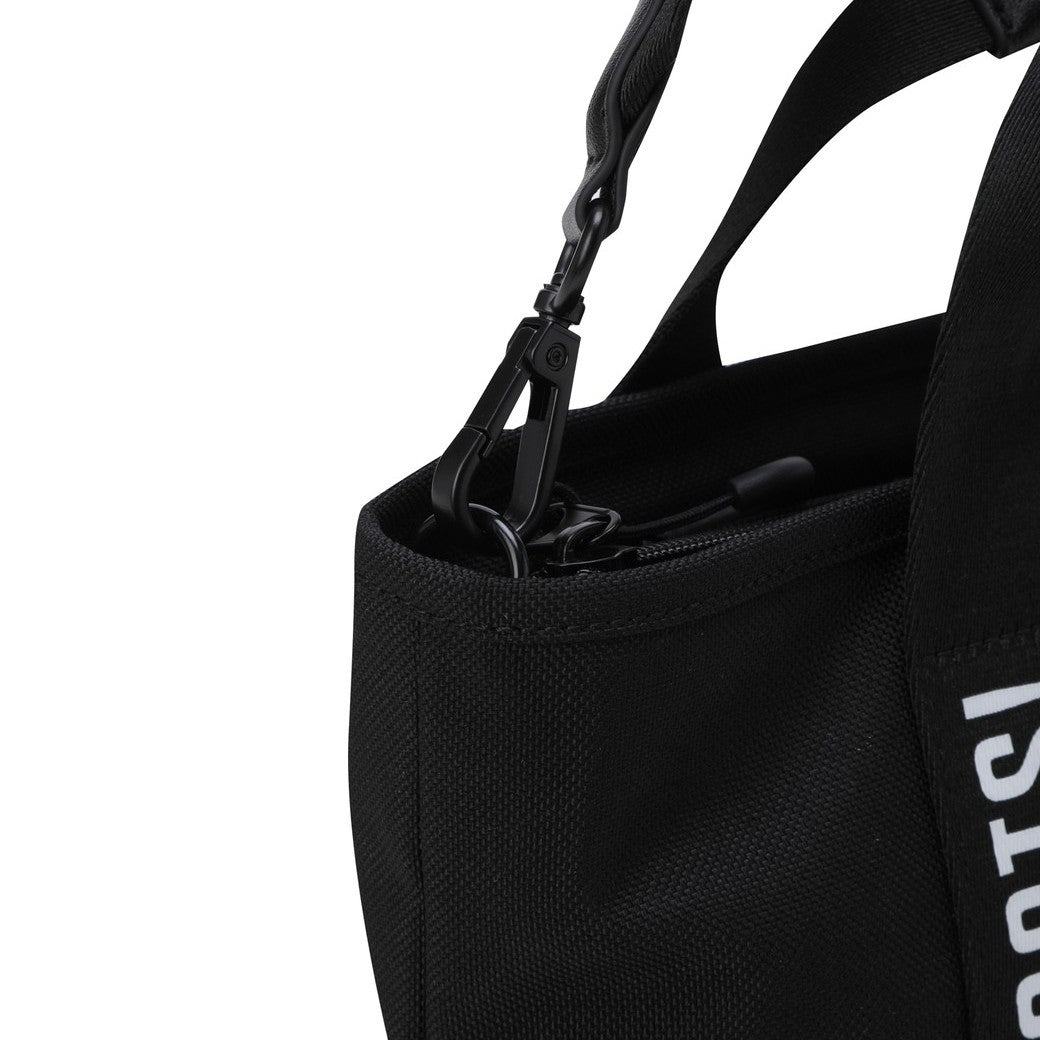 UNISEX 2WAYロゴカートバッグ ブラック