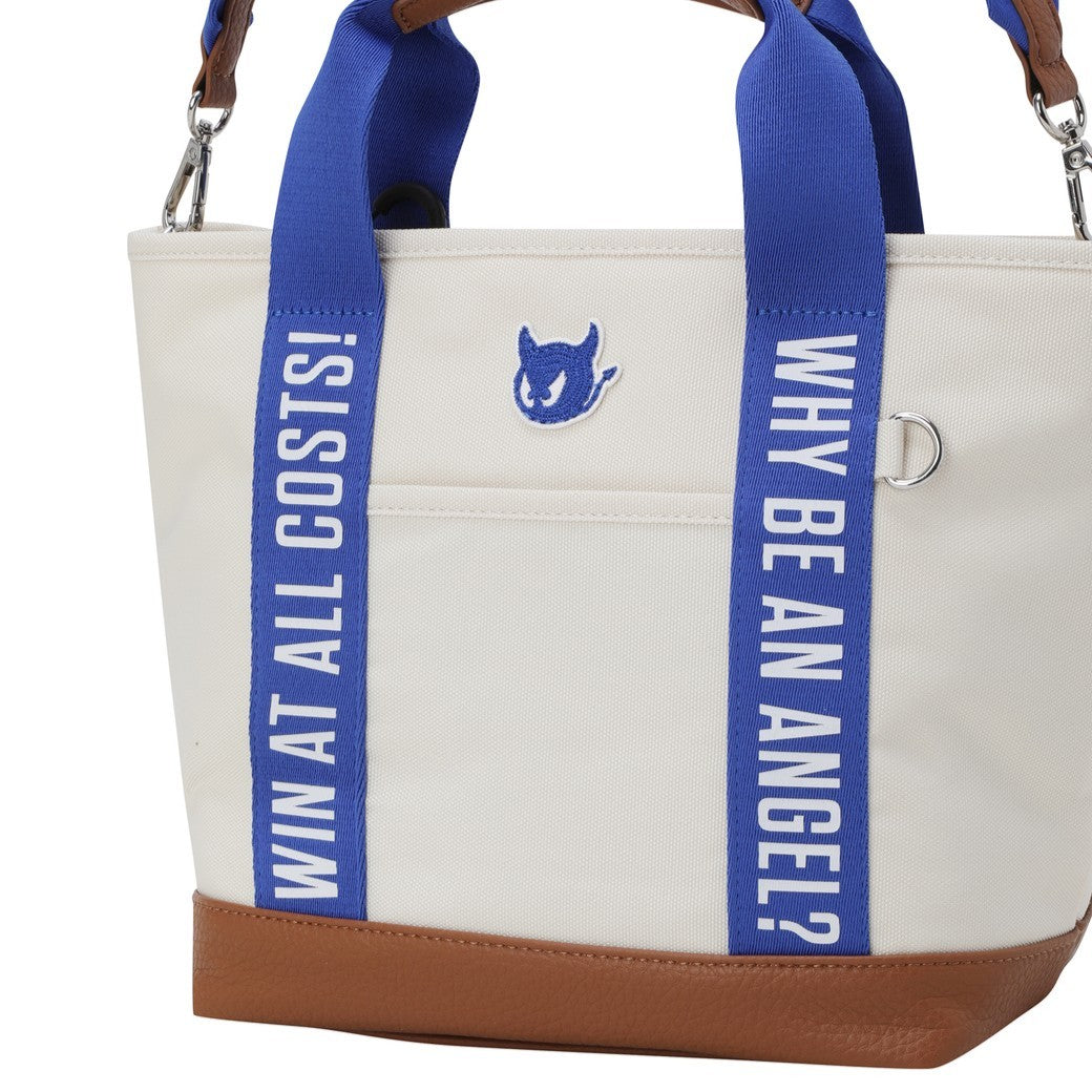 UNISEX 2WAYロゴカートバッグ アイボリー
