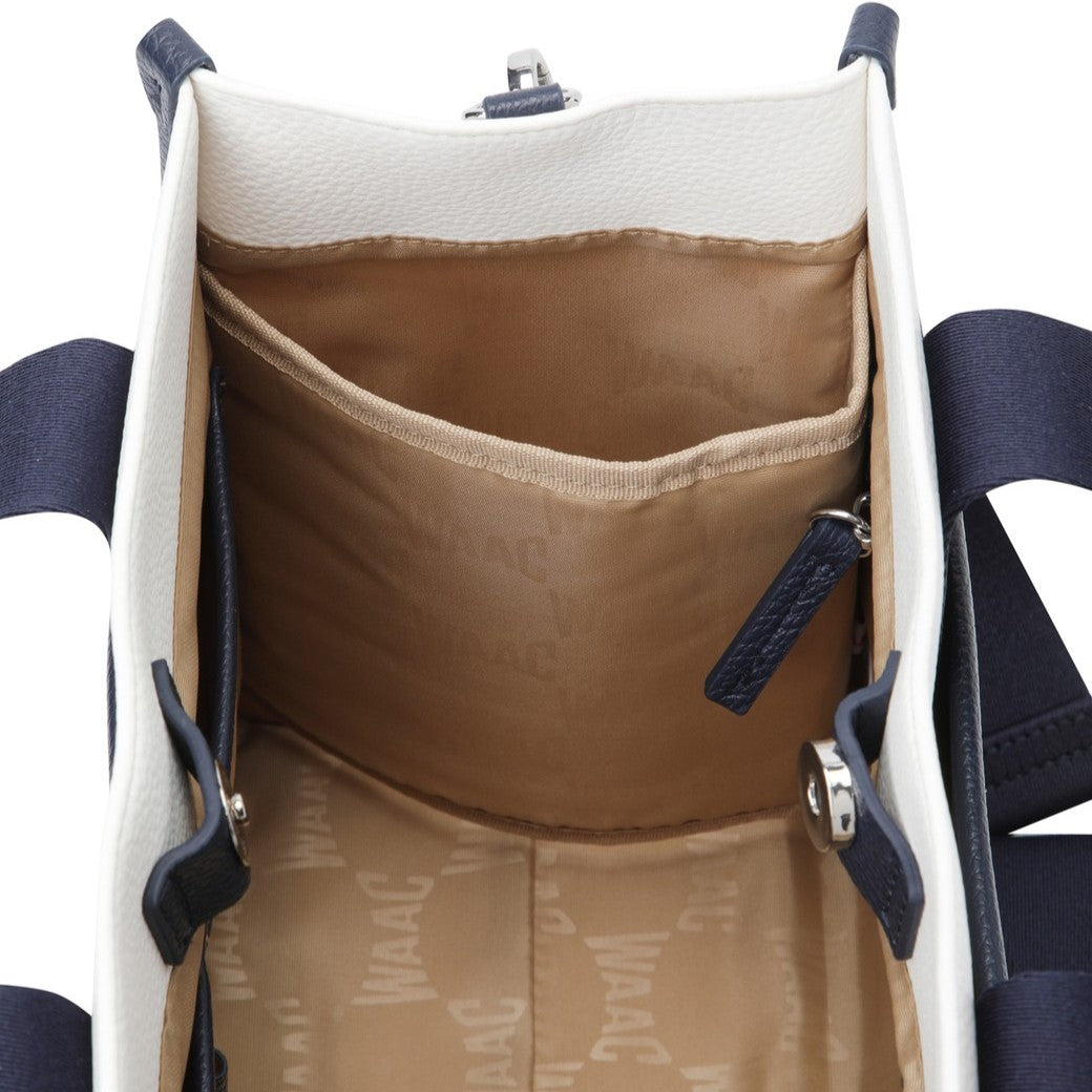 PUレザー 2WAYカートバッグ アイボリー