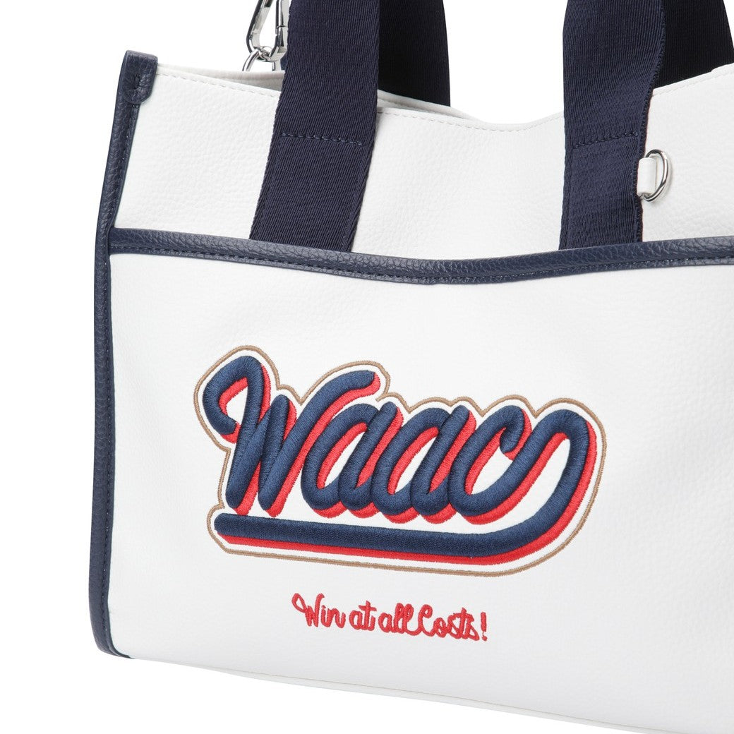 PUレザー 2WAYカートバッグ アイボリー