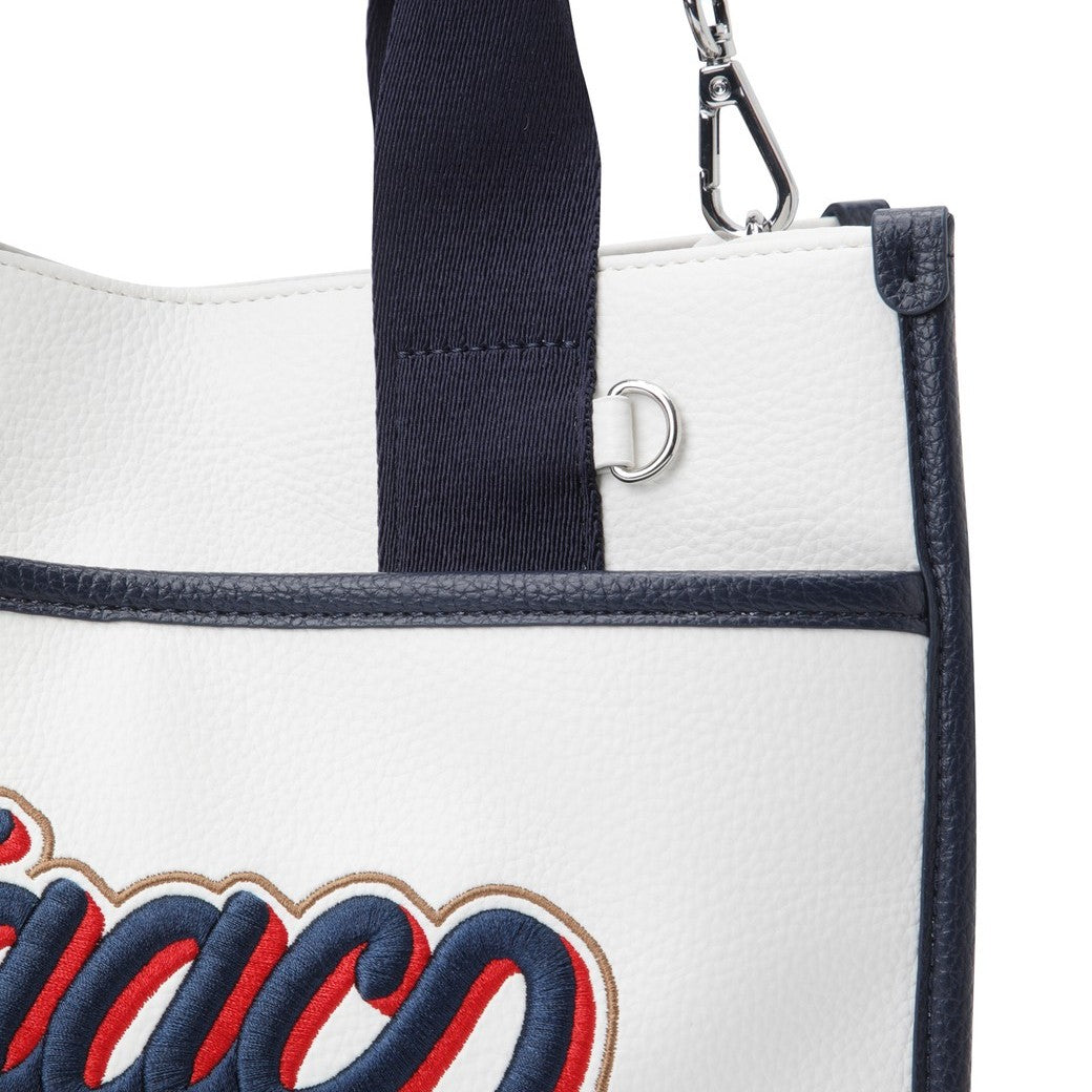 PUレザー 2WAYカートバッグ アイボリー