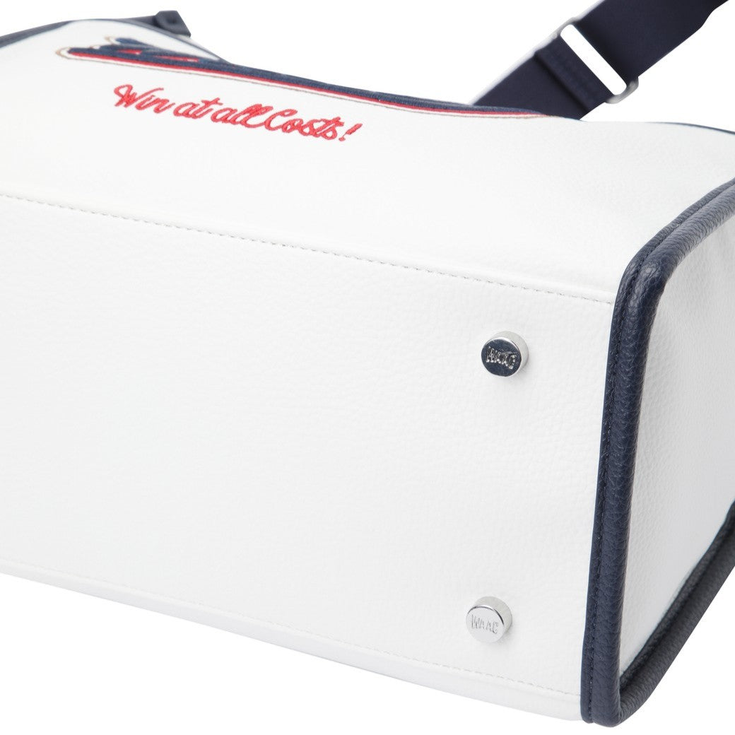 PUレザー 2WAYカートバッグ アイボリー