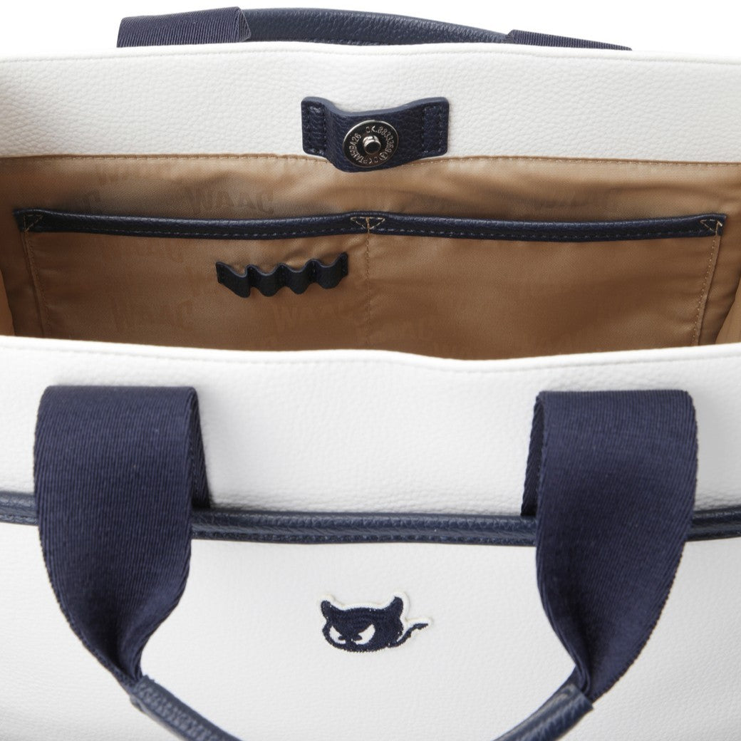 PUレザー 2WAYカートバッグ アイボリー