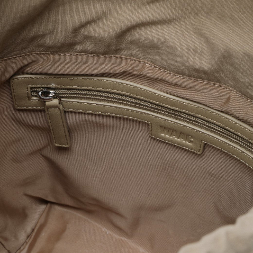 WOMEN シーズンパターン トートバッグ ベージュ