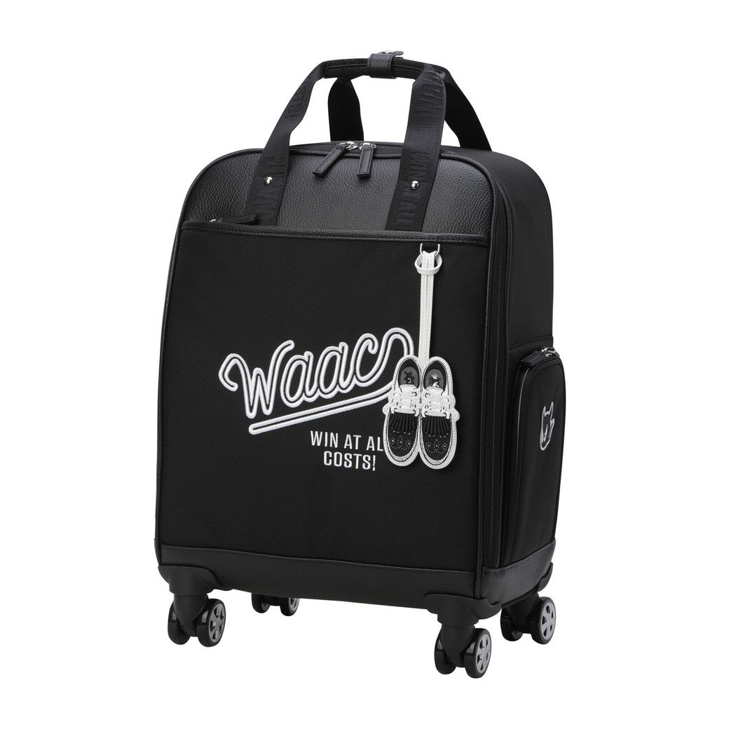 UNISEX 4輪ボストンバッグ ブラック