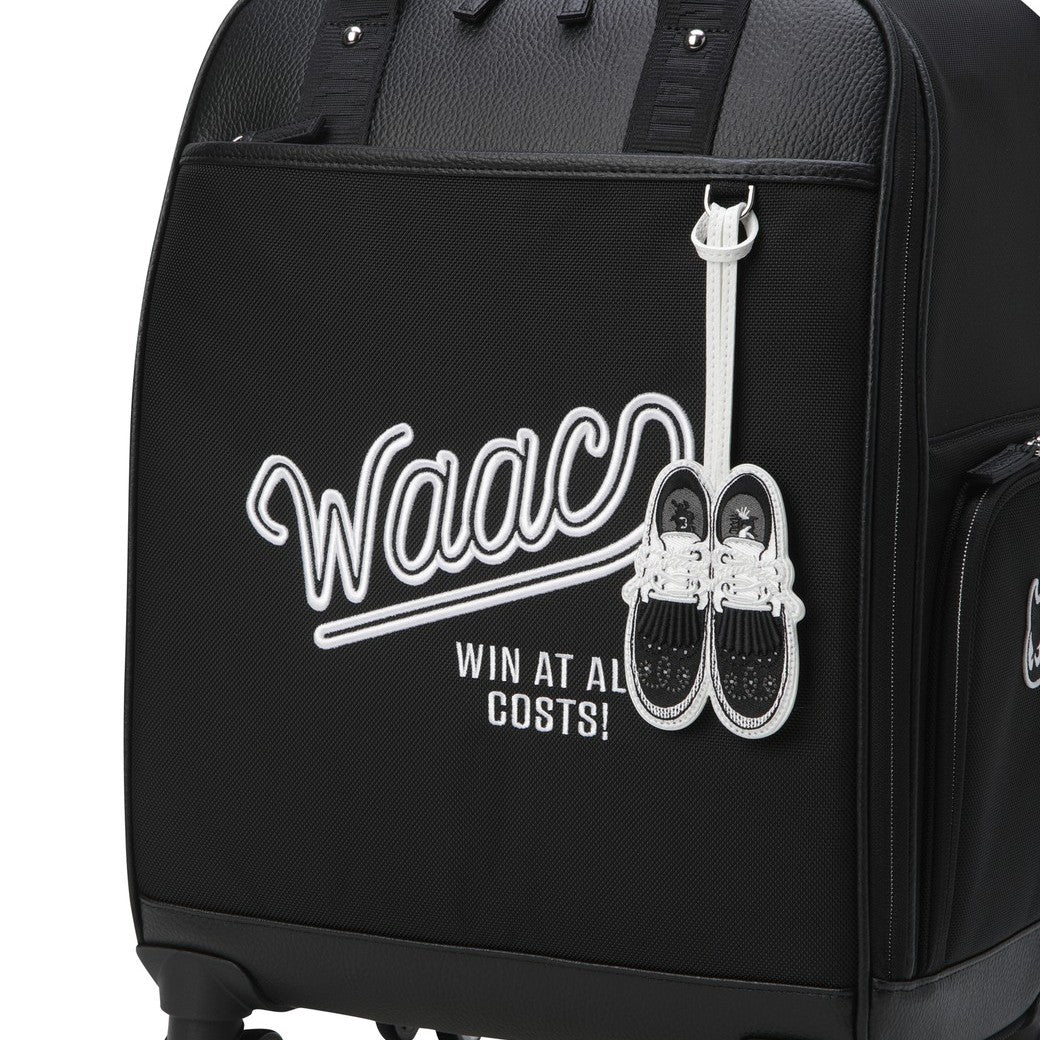 UNISEX 4輪ボストンバッグ ブラック