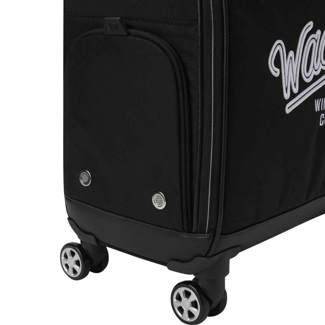 UNISEX 4輪ボストンバッグ ブラック