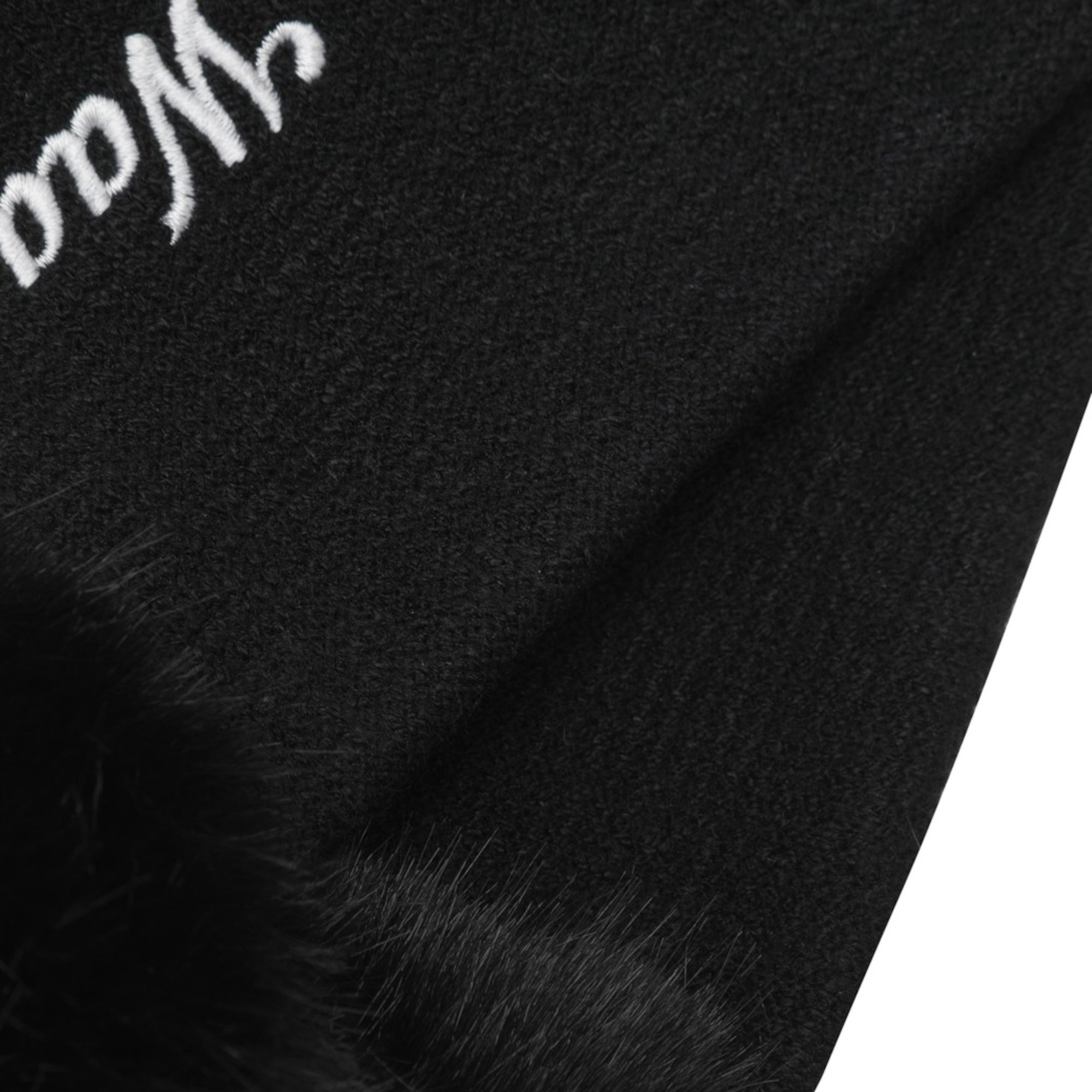 WOMEN ファーイヤーウォーマー ブラック