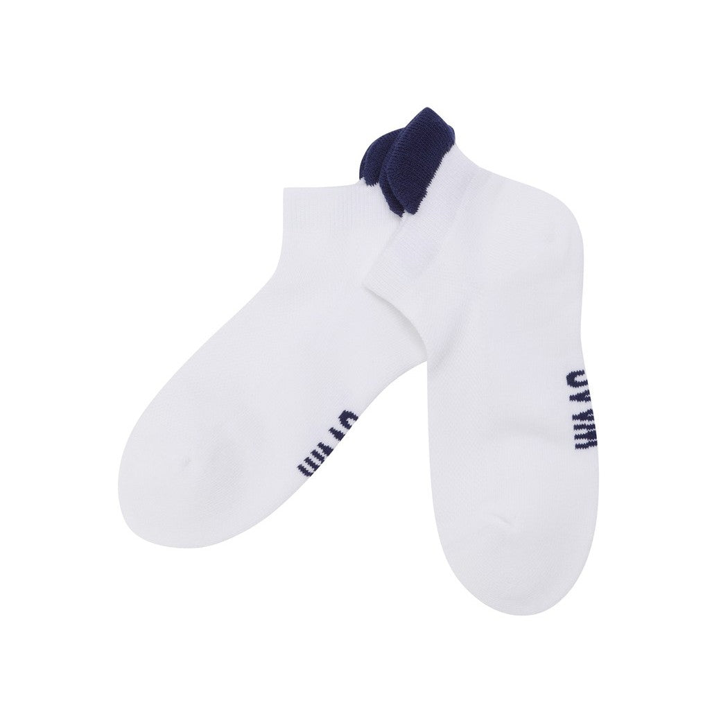 WOMEN シーズンカラー ショートソックス ブルー