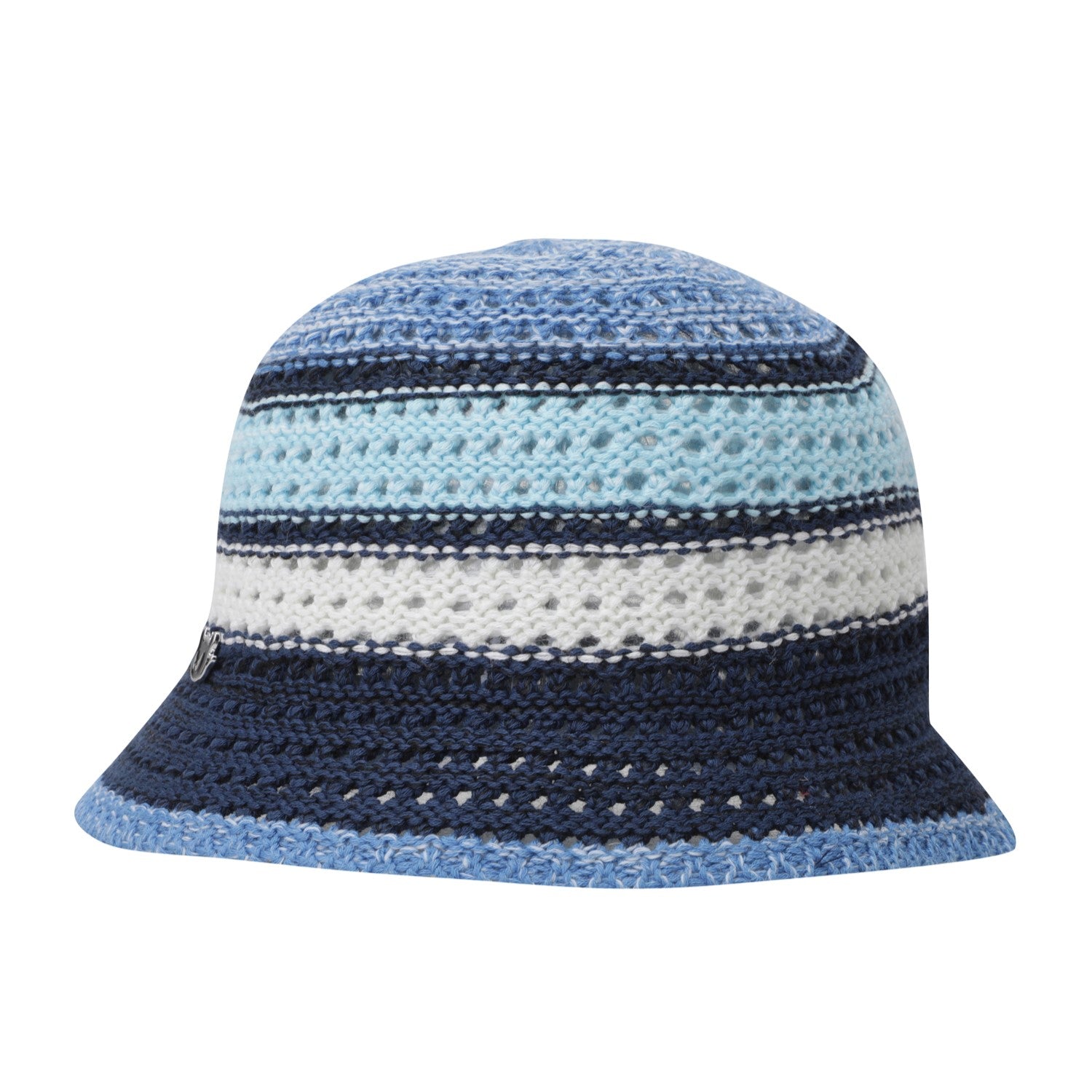 【25SS 新作】WOMEN サマーニットハット ブルー