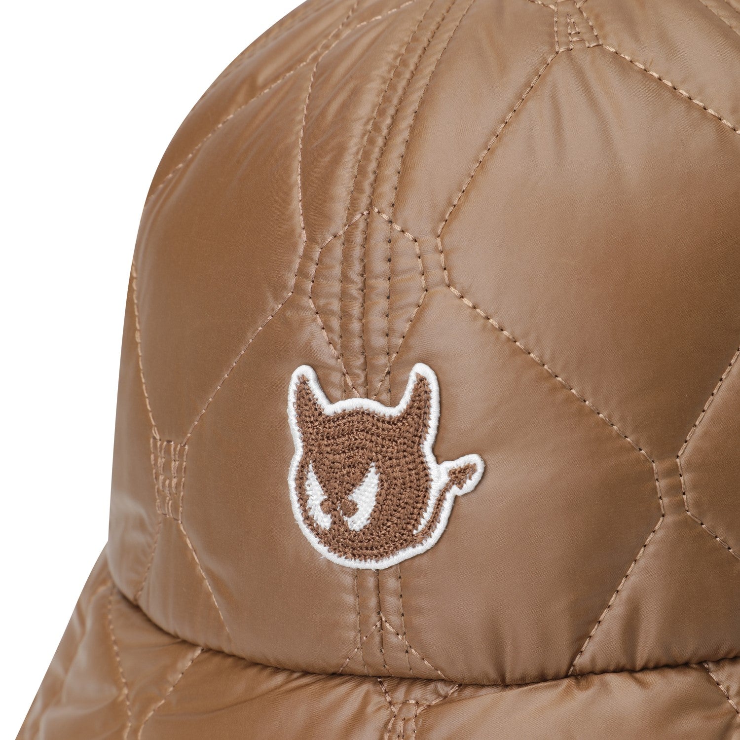 WOMEN イヤーウォーマーパディングバケットハット ベージュ