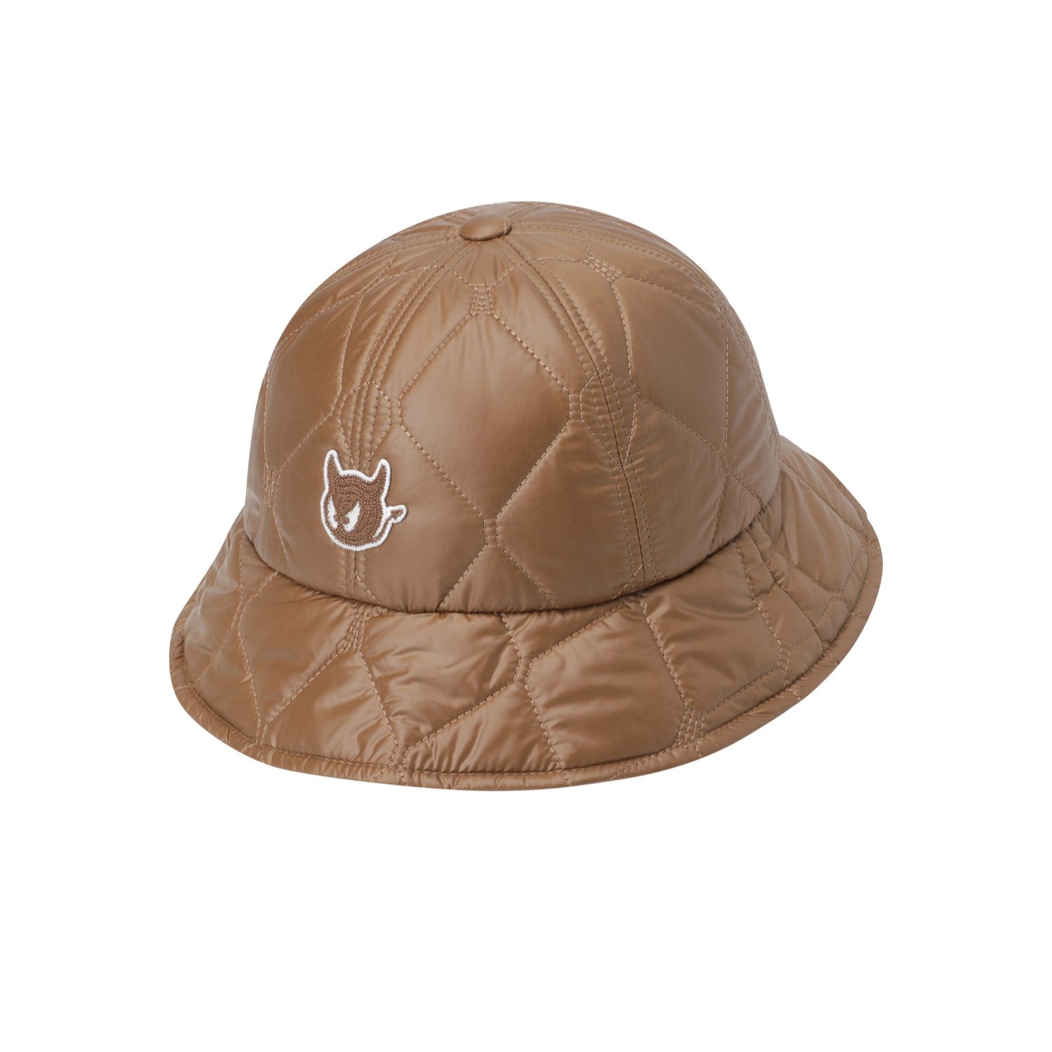 WOMEN イヤーウォーマーパディングバケットハット ベージュ
