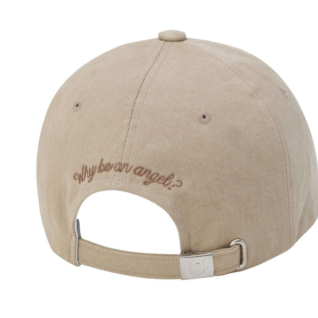 UNISEX コットンキャップ ベージュ