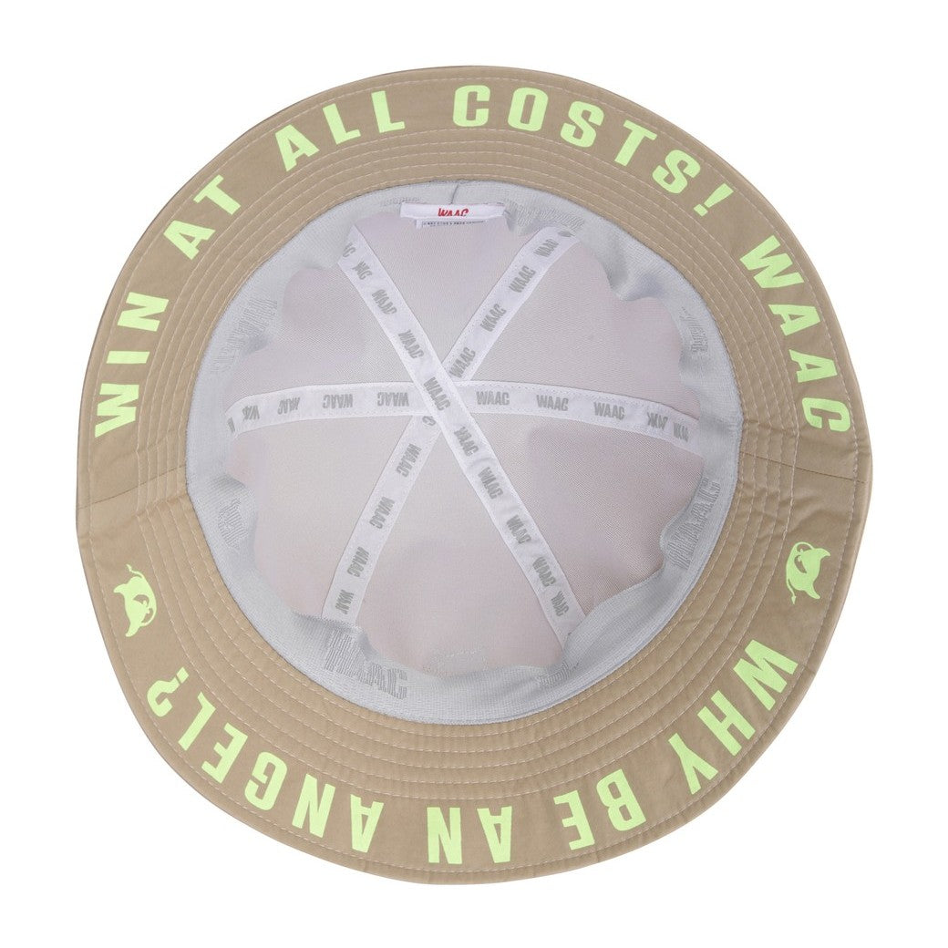 UNISEX ロゴバケットハット ベージュ