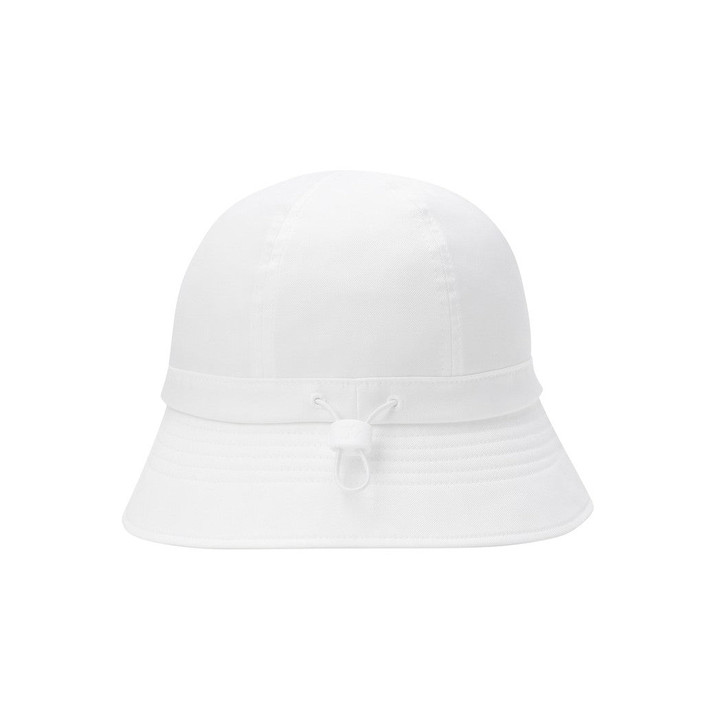 UNISEX ロゴバケットハット ホワイト