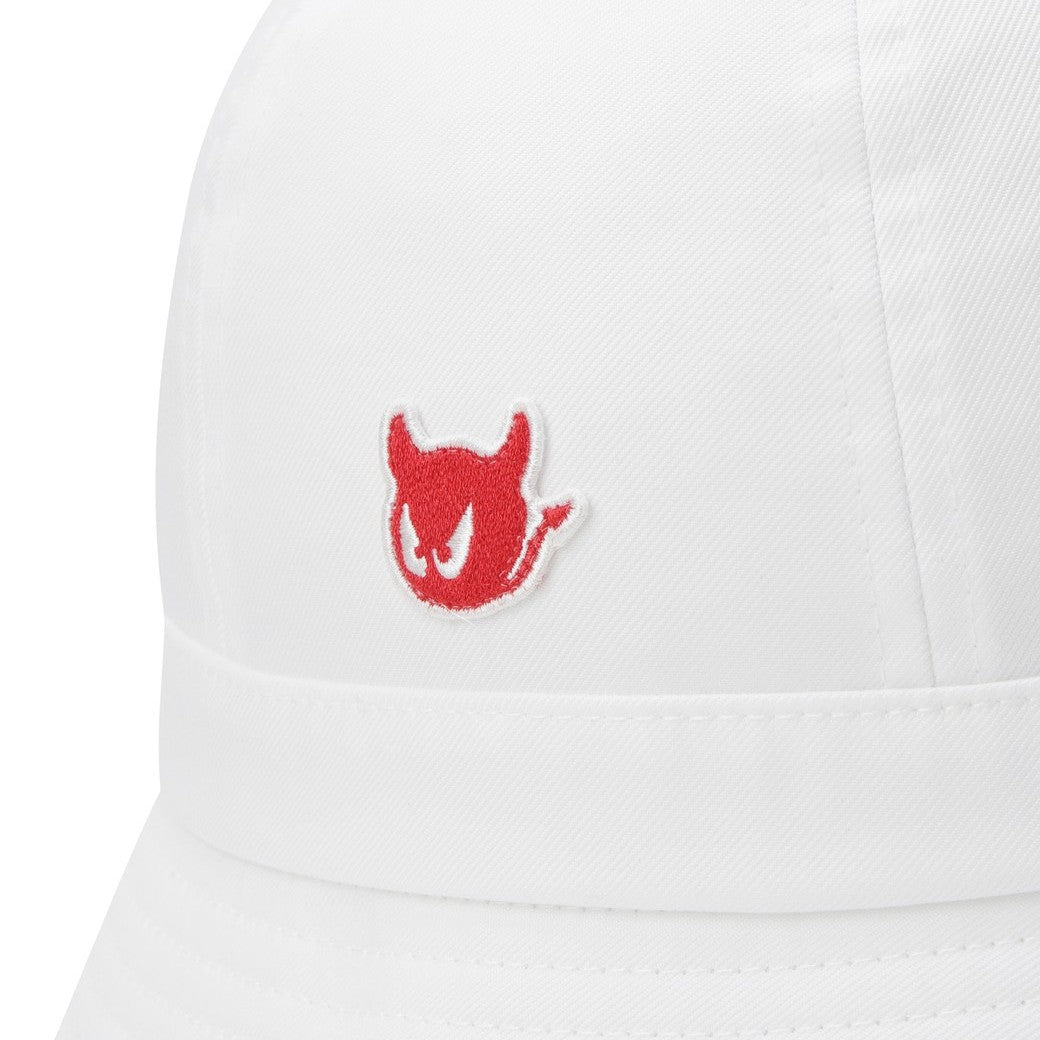 UNISEX ロゴバケットハット ホワイト