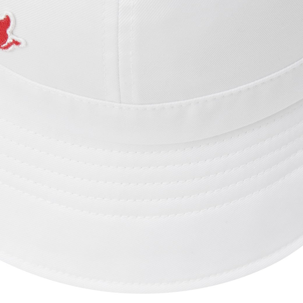 UNISEX ロゴバケットハット ホワイト