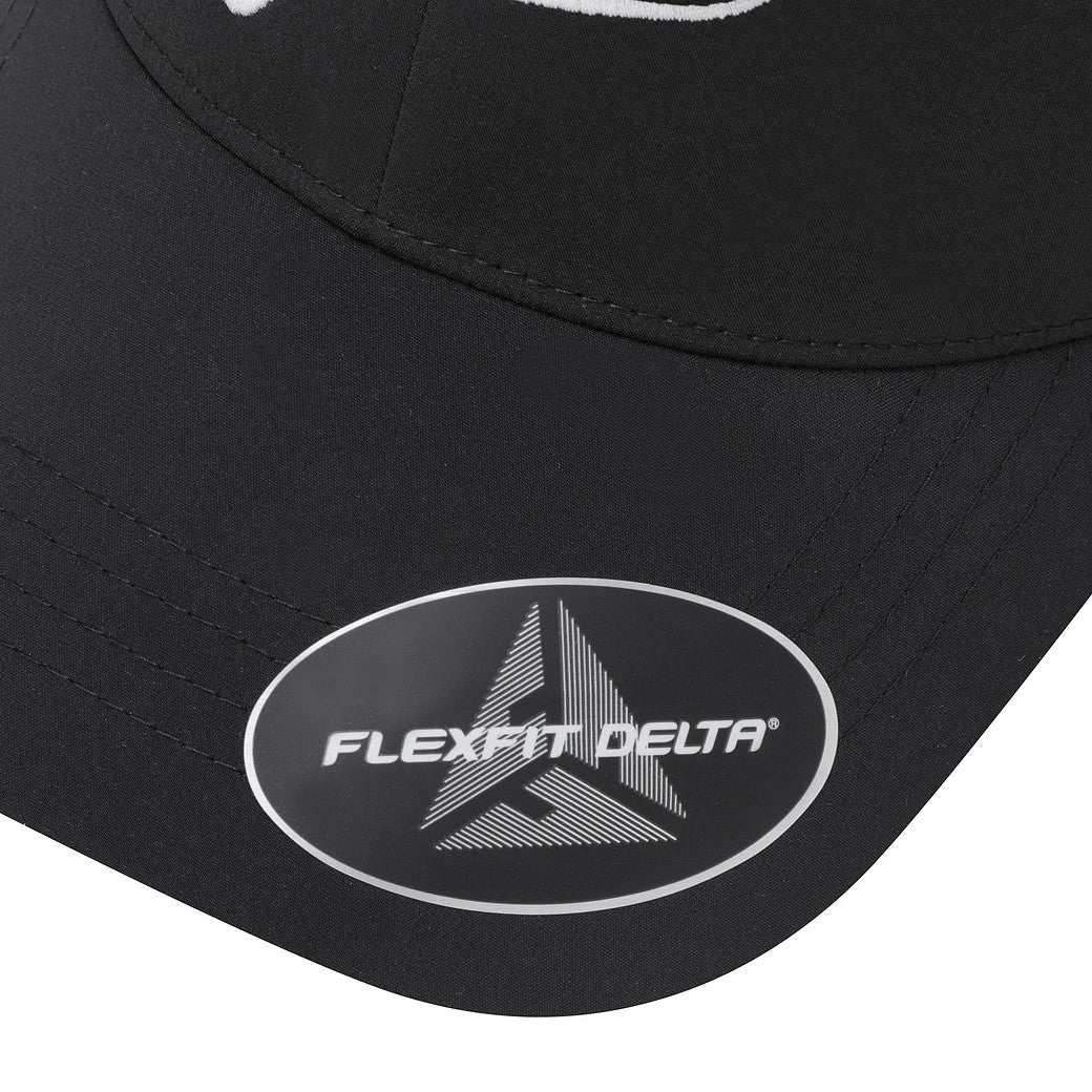 UNISEX カーブロゴキャップ ブラック