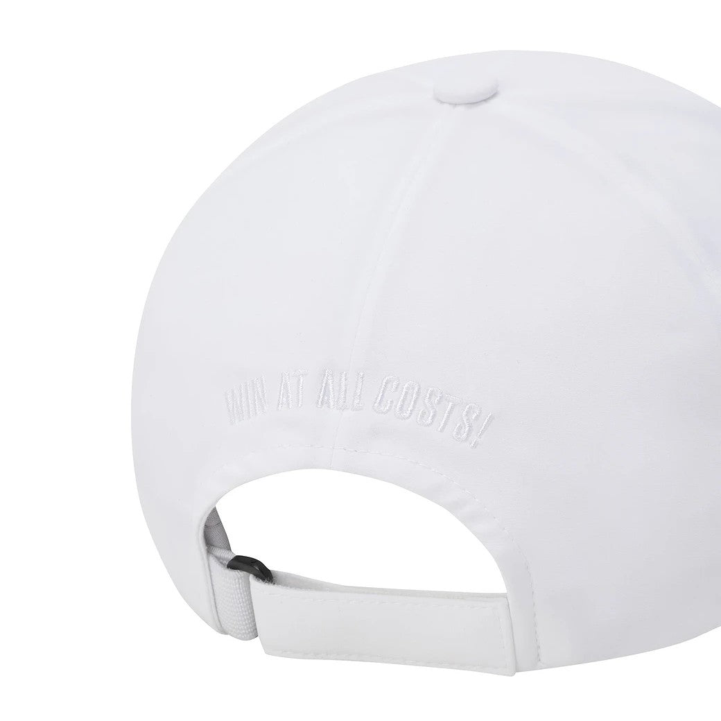 UNISEX カーブロゴキャップ ホワイト
