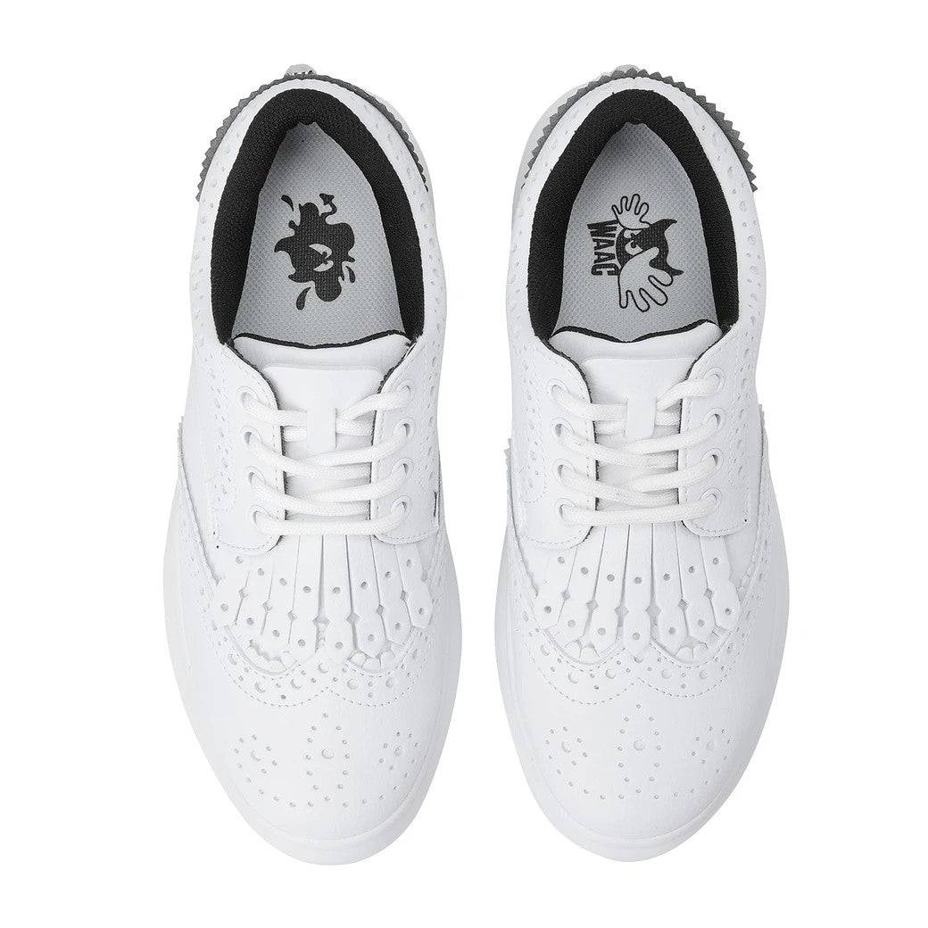 新品未使用 WAAC WOMENS BUTTER ゴルフシューズ WOMEN BUTTER26 シューズ ブラック