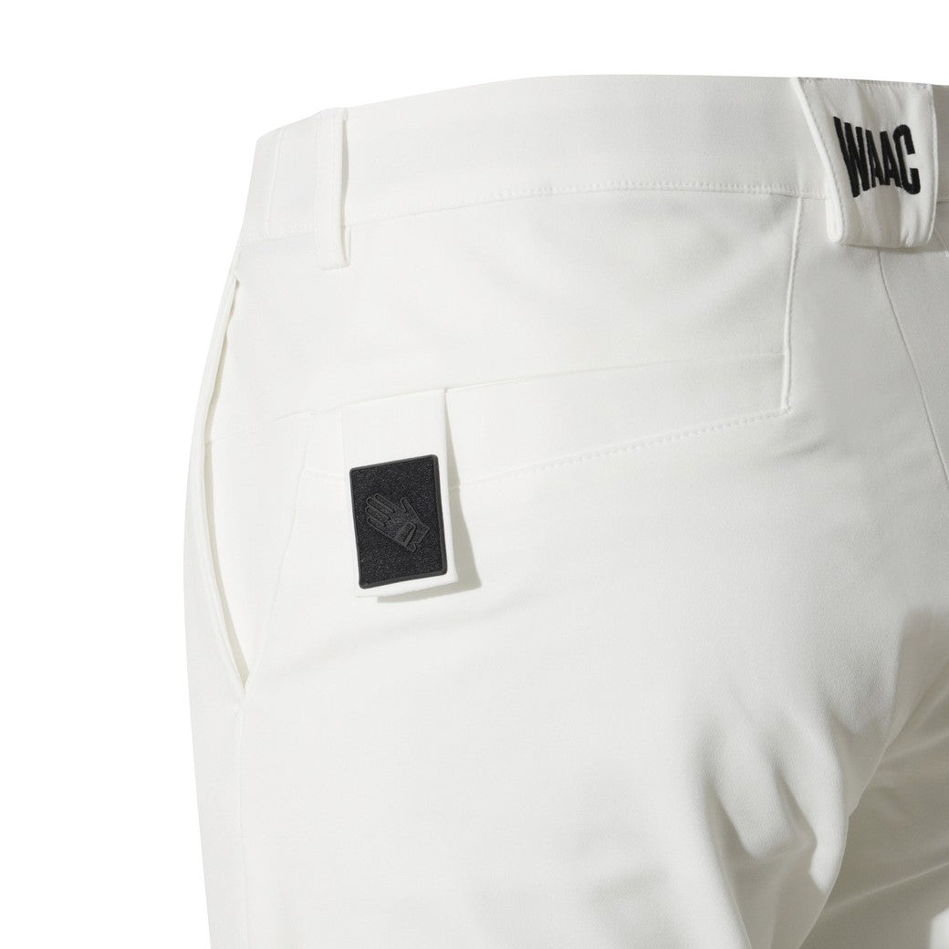 MEN ESSENTIAL ロングパンツ ホワイト