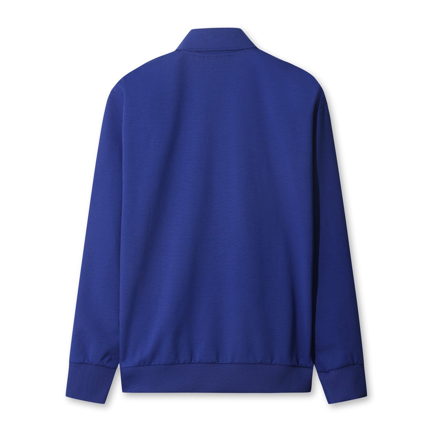 MEN ルーズフィット ポロスウェットシャツ ブルー