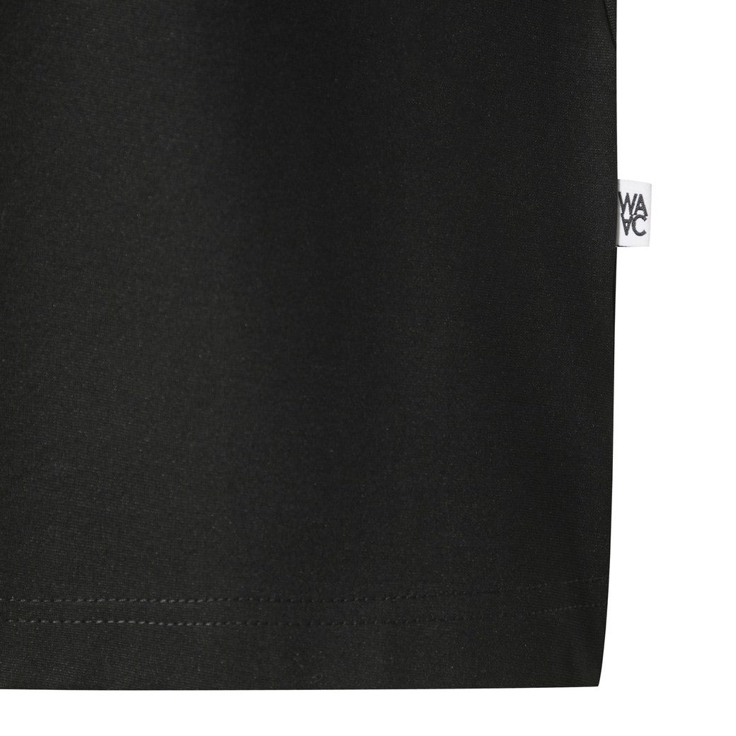 UNISEX WAACKYクルーネックTシャツ ブラック