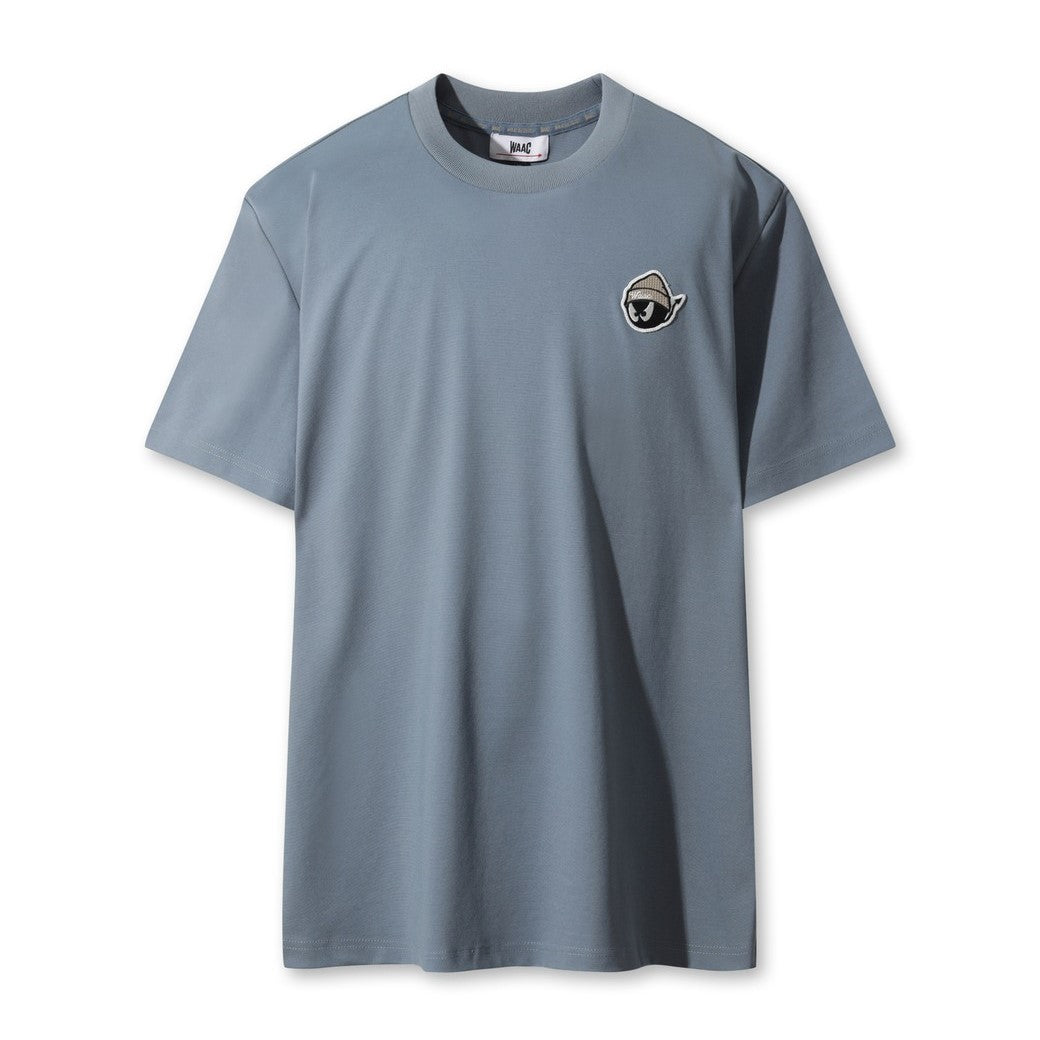 UNISEX WAACKYクルーネックTシャツ ライトブルー