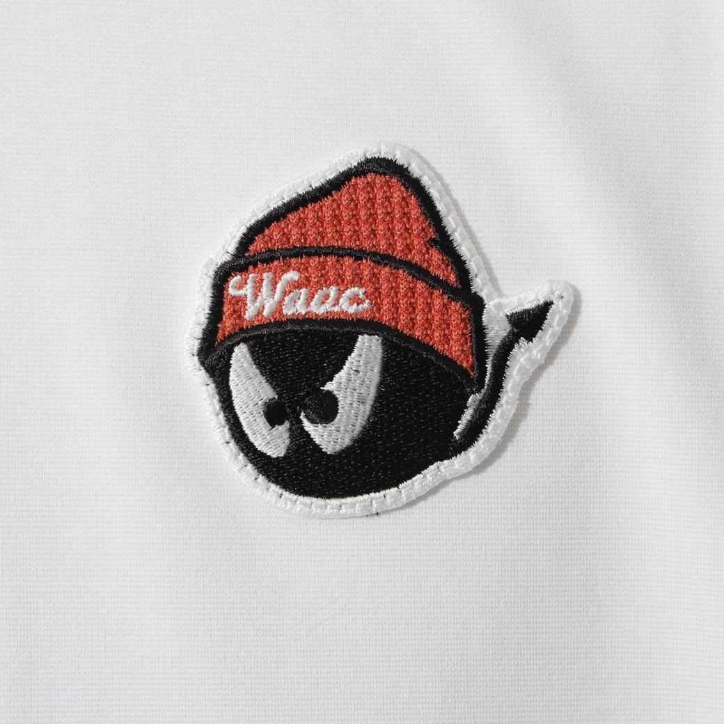 UNISEX WAACKYクルーネックTシャツ アイボリー