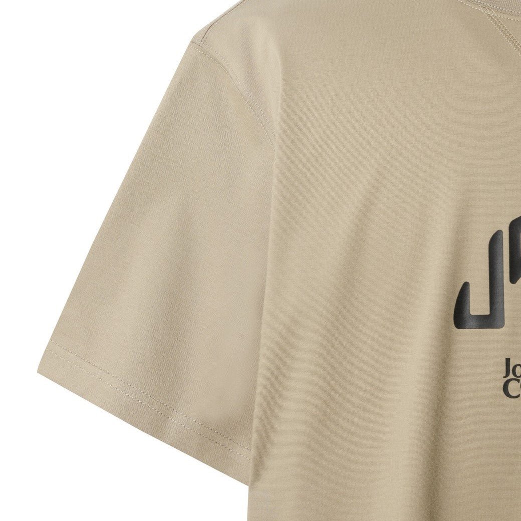 【WAAC X JONES】MEN ロゴクルーネックTシャツ ベージュ